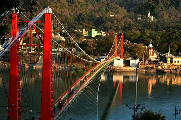 Ram Jhula and Laxman Jhula