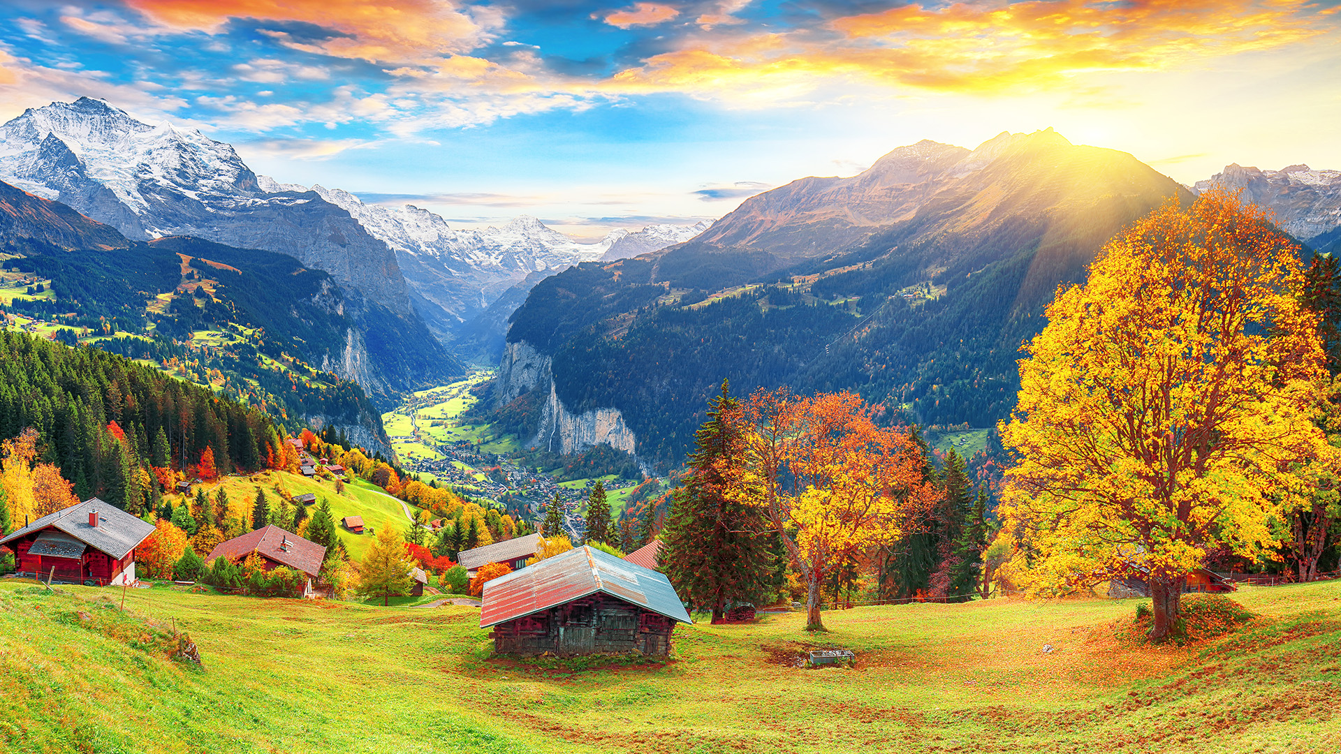 Day 3  Drive to scenic Switzerland