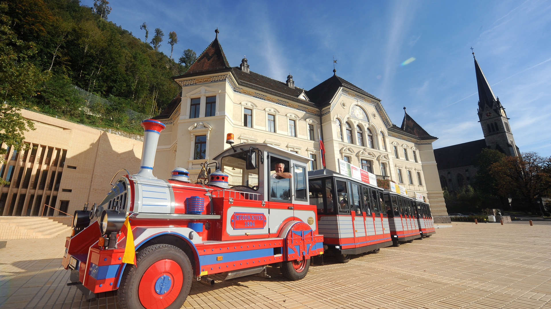 Day 7 Vaduz Mini Train ride.